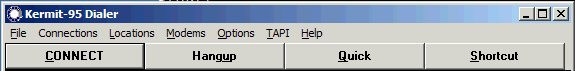 (Screen Shot of Menu Bar)